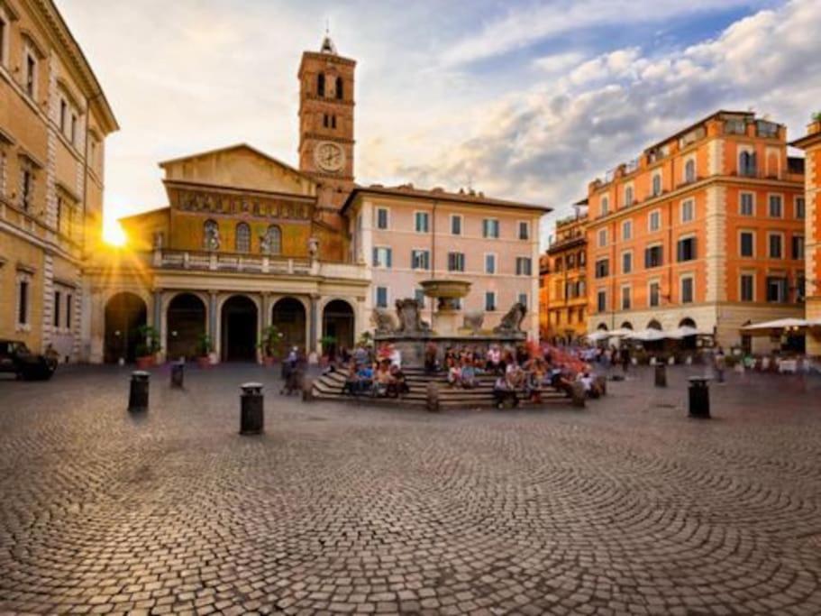 Trastevere Apartment House Holiday Roma Esterno foto